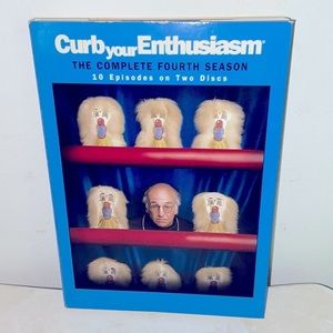 Curb your Enthusiasm DVD 📀 the complete fourth season 📺 Larry David 🎭​​​​